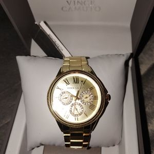 Vince Camuto Gold Watch